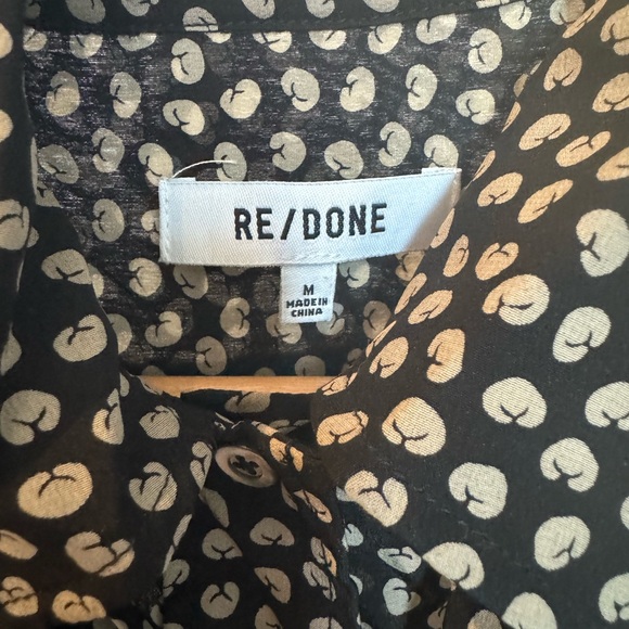 Re/Done Silk Blouse - Picture 7 of 7